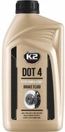 k2 dot4 1 liter remvloeistof - vol synthetische rem vloeistof - hoogwaardige remolie voor zwaar belastbare auto's - dot 4