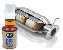 k2 dpf 50ml – regeneratie en bescherming van het dpf - filter zonder demontage - dpf filter schoonmaken - roetverbranden