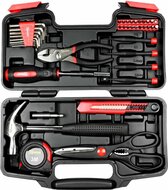 gereedschapsset 39 delig - gereedschapskoffer - handgereedschap set - benson