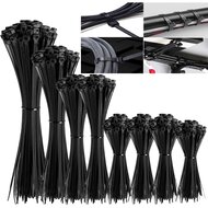 2,5 x 100 mm zwart  tie raps - tiewraps - bundelbandje - kunstofbandjes - plasticbandjes - electrabandjes - bandjes - pvc bandj