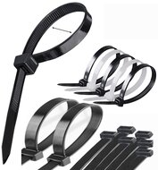 2,5 x 100 mm zwart  tie raps - tiewraps - bundelbandje - kunstofbandjes - plasticbandjes - electrabandjes - bandjes - pvc bandj