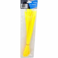 Kabelbinders Geel - 5 x 250 mm - Tiewraps - Tieraps - 50 delig - ASTA - kabelbinder - bundelbandje - tie wraps - tie rap - cabl