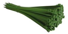 Kabelbinders groen - 3.6 x 200 mm - Tiewraps - Tieraps - 100 delig - Hofftech - cabel zipper - bundelbandje - trekbandje - trek