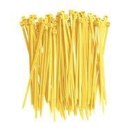 5 x 250 mm kabelbinder - trekbandje - bundelbandje - cable zipper yellow 