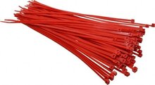 Kabelbinders Rood - 5 x 250 mm - Tiewraps - Tieraps - 50 delig - ASTA - kabelbinder - cable zipper red - rode kabel binders - b