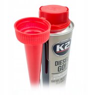k2 diesel go injector cleaner 250ml - reiniger voor diesel injectoren - rook vermindering - brandstofadditief - uitstoot vermin