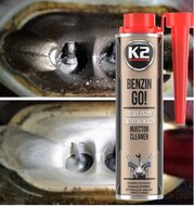 k2 benzine injector cleaner - rookvermindering - motor optimalisator - koolaanslag verwijdering benzine