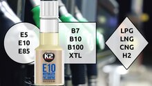k2 e10 neutraliser benzine additief 50 ml - compensatie additief stabilisatie brandstof - oude brandstof verbetering - verhogin
