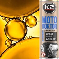 k2 motor doktor 443ml olietoevoeging - mengsmering voor motorolie - verbetering motorcompressie prestatie en afdichtingen - dik