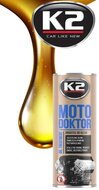 k2 motor doktor 443ml olietoevoeging - mengsmering voor motorolie - verbetering motorcompressie prestatie en afdichtingen - dik