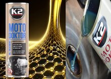 k2 motor doktor 443ml olietoevoeging - mengsmering voor motorolie - verbetering motorcompressie prestatie en afdichtingen - dik