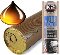 k2 motor doktor 443ml olietoevoeging - mengsmering voor motorolie - verbetering motorcompressie prestatie en afdichtingen - dik