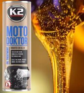 k2 motor doktor 443ml olietoevoeging - mengsmering voor motorolie - verbetering motorcompressie prestatie en afdichtingen - dik
