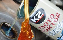 k2 motor doktor 443ml olietoevoeging - mengsmering voor motorolie - verbetering motorcompressie prestatie en afdichtingen - dik