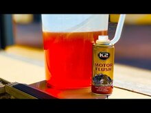 k2 motorspoelen - motor flush 250ml - motorreiniging - smeermiddel en antislijtageadditief - verwijdering koolstofafzetting, ol