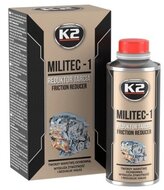k2 militec 1 synthetisch additef 250ml - dunne duurzame laag op metaal delen - slijtage verminderaar - wrijving verminderling d