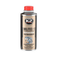 k2 militec 1 synthetisch additef 250ml - dunne duurzame laag op metaal delen - slijtage verminderaar - wrijving verminderling d