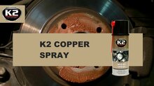 k2 kopervet spuitbus - smeervet - corrosiebestendig vet - bestand tegen extreme temperaturen - hoge druk vet voorkomt vastlopen