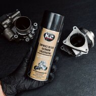 k2 egr preparaat - reinigingsspray voor het egr systeem - uitlaatgas recirculatie schoonmaak spray - turbocompressor en inlaats