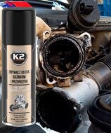 k2 egr preparaat - reinigingsspray voor het egr systeem - uitlaatgas recirculatie schoonmaak spray - turbocompressor en inlaats