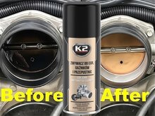 k2 egr preparaat - reinigingsspray voor het egr systeem - uitlaatgas recirculatie schoonmaak spray - turbocompressor en inlaats