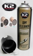 k2 dpf cleaner - diesel filter schoonmaak spuitbus - roetdeeltjes oplosser - dpf filter cleaning additief - reiniging voor dies