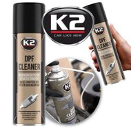 k2 dpf cleaner - diesel filter schoonmaak spuitbus - roetdeeltjes oplosser - dpf filter cleaning additief - reiniging voor dies