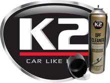 k2 dpf cleaner - diesel filter schoonmaak spuitbus - roetdeeltjes oplosser - dpf filter cleaning additief - reiniging voor dies