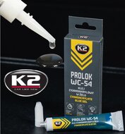k2 prolok wc54 sneldrogende lijm - sterke lijm - cyanoacrylaatgellijm met hoge hechting en snel drogend.