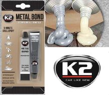 k2 metelbond 56,7 g - epoxylijm - twee componenten epoxyhars met harder - creëert extreem sterke verbinding