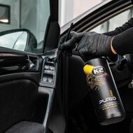 k2 interieurreiniger kunststoffen -  verwijdert moeiteloos vuil - stof - vingerafdrukken en vettige aanslag - laat een aangenam