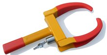 wielklem universeel - wielslot - Slot - wiel klem - wiel slot - aanhangerslot - caravanwielslot
