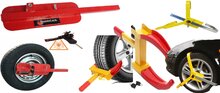 wielklem universeel - wielslot - Slot - wiel klem - wiel slot - aanhangerslot - caravanwielslot