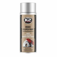 k2 remklauwverf 400ml zilver - hittebestendig - cre&euml;ert een duurzame beschermende coating - werkt corrosiewerend