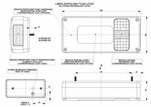 achterlicht links 200x100x55mm - achterlamp - aanhangerlamp - horpol