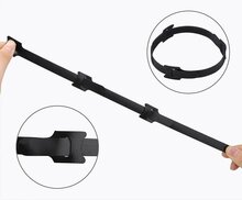 kabelbinders met velcro l=125mm b=12mm 5 stuks in verpakking