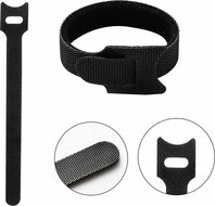 kabelbinders met velcro lengte 200mm breedte 12mm 5 stuks in verpakking