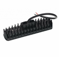 led-paneel werklamp, 2xcob, aluminium behuizing, 35 mm dik