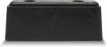 stootkussen 200x50x60x125mm 2 gaten - stootrubber - stootkussen