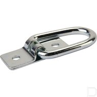 oogplaat d-ring 45x30 - sjoroog - bindoog - bindhaak - dekzeilhouder