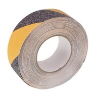 anti-slip tape - geel-zwart b=50mm l=18mb