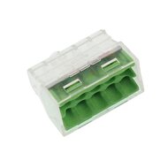 snelle elektrische connectoren - 10 connectoren draad - tot 2,5 mm2 - 10 stuks/pak