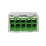 snelle elektrische connectoren - 10 connectoren draad - tot 2,5 mm2 - 10 stuks/pak