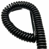 spiraalkabel 7/24v - zonder plug – 4.5 meter - aanhanger kabel