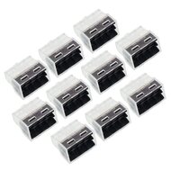 snelle elektrische connectoren - 8 connectoren draad - tot 2,5 mm2 - 10 stuks in pak