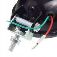 ronde metalen werklamp - 91mm - 12v - 55w - lamp - gloeilamp 