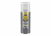 k2 silgum - witte siliconenkit - waterdicht en elastisch - voor daken-goten en bouw - 400ml
