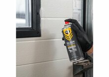 k2 silgum - witte siliconenkit - waterdicht en elastisch - voor daken-goten en bouw - 400ml