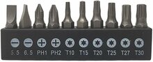 flexibele schroevendraaier set - gmp - blisterverpakking
