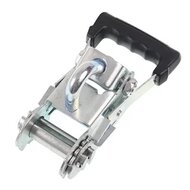 professionele lohr sjorband 4t - transportband met draaibare haken & blokken - 3,5m autotransporter set